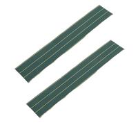 FIXOSHEE 2pcs Learning Blackboard Stickers Whiteboard Magnetic Letter Board Kindergarten Learning Strips Dry Erase Sentence Strips Handwriting Lines Teacher Classroom Tools Green