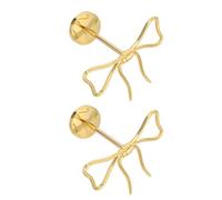 FIXOSHEE 2Pcs Metal Bow Curtain Holdbacks, Rustic Wall-Mounted Bowknot Tiebacks for Heavy Duty Curtain Hooks, Suitable for Living Room Bedroom Office Window Treatment