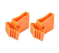 FIXOSHEE 2pcs Multi Purpose Folding Ladder Leg Covers Non Skid Thick Ladder Feet Protectors Slip Pads Edge Protection and Floor Stability
