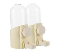 FIXOSHEE 2pcs Pigeon Waterer Bird Water Dispenser for Cage Parrot Feeder Pet Birds Water Bottle Quail Chicken Accessories