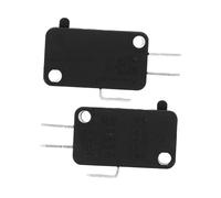 FIXOSHEE 2Pcs Pin Microwave Oven Door Switch Replacement Safety Limit Micro Switch for Rice Cookers and Kitchen Appliances Easy Installation Home Appliance Repair Part