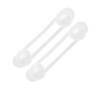 FIXOSHEE 2pcs Pinch Safety Lock for Cupboard and Cabinet Boy Girl Lock for Drawers and Storage Flexible Design for Home Safety