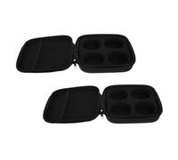 FIXOSHEE 2pcs Portable Yoyo Storage Holder with Shockproof Padding Yoyo Transport Bags for Outdoor Use Multi Compartment Organizer with Quick Access Zipper and Protective Cushioning