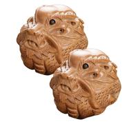 FIXOSHEE 2Pcs Premium Wooden Hand Exercise Balls Hand Massage Roller for Muscle Tension Relief Finger Flexibility Stress Reduction Portable Fitness Massaging Balls for Home Use Gift