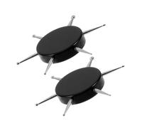 FIXOSHEE 2PCS Professional Nail Dotting Pen Tool Kit for Women Acrylic Stainless Steel Design Multi-function Nail Art Manicure Accessories for Tracing Embossing and Unique Dotting Patterns