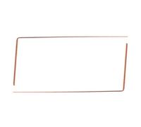 FIXOSHEE 2Pcs Pure Copper Dowsing Rods for Spiritual Divining Ghost Hunting Water Detection and Treasure Searching Tool Lightweight and Copper Spirit Rods for Paranormal Activity