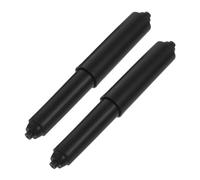 FIXOSHEE 2pcs Retractable Toilet Paper Roller Rods Replacement Spindles for Bathroom Tissue Holders Spring Loaded Paper Holder Supply for Home Hotel Restaurant Use