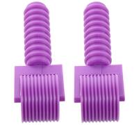 FIXOSHEE 2pcs Rhinestone Embroidery Tool Roller for Bead Crafting Lightweight Plastic Press Wheel for Painting Stamping Embossing Strong Adhesion DIY Craft Roller for Beginners