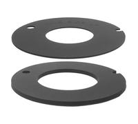FIXOSHEE 2pcs Rv Toilet Replacement Seals Silicone Flush Ball Gaskets Seal Rings for Travel Trailer Bathroom Repair