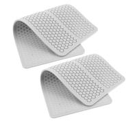 FIXOSHEE 2pcs Silicone Honeycomb Fondant Mold for Cake Decorating and Candy Baking Hollow Beehive Lace Mould for Polymer Clay Chocolate Gelatin Multipurpose Dessert Mold Compatible with