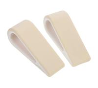 FIXOSHEE 2Pcs Silicone Laptop Stand Elevated Kickstand with Tilting Wedge Design Stable Desktop Riser for Notebooks Tablets Keyboards Portable Anti-scratch Feet for Home Office Use