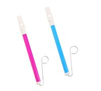FIXOSHEE 2Pcs Slide Whistles Smooth Edges Loud Musical Whistles for Safe Accessories for Learning and Play