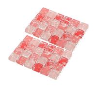 FIXOSHEE 2pcs Small Pet Cooling Mats Summer Cooling Mat for Hamsters Guinea Pigs More Easy to Clean Non-toxic Marble Surface for Preventing Overheating in Hot Weather