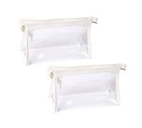 FIXOSHEE 2pcs Stationery Bag Multi-Function Pencil Bag Pencil Case for Students and Office Use for Toiletries and Pen Supply