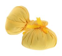 FIXOSHEE 2pcs Thai Herbal Compress Balls Natural Wormwood Massage Pouches Warm Hot Therapy Spa Facial Eye Care Reusable Aromatherapy Heat Bags for Body Relaxation