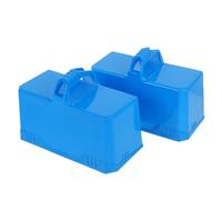 FIXOSHEE 2Pcs Thickened Snow Brick Molds for Outdoor Winter Play Snow Field and Sand Block Mold Set Sturdy Winter Sports Building Bricks and Sandcastle Random Color