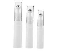 FIXOSHEE 3 Pcs Eye Cream Roller Bottles Portable Refillable Applicator for Essential Oils Skincare Travel Massage