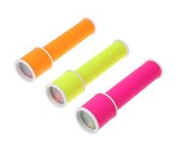 FIXOSHEE 3 Sets DIY Kaleidoscope Making Kit for Educational Materials Creative Stem Activity for Interaction and Imagination Development Random Color
