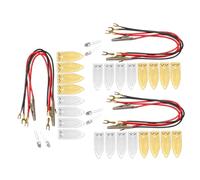 FIXOSHEE 3 Sets Fruit Battery Science Kit with Potato Lemon Cells for Stem Learning Educational Lab Physics Experiment Supplies Electronic Circuit Motor Kits