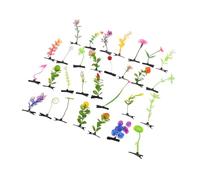 FIXOSHEE 30pcs Funny Headdress Cute Imitation Plant Hair Clips Simulation Grass Barrettes for Women Girls Summer Party Music Festival Decoration Random Style