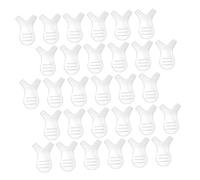 FIXOSHEE 30pcs Y-Shaped Eyelash Brushes Eyelash Extension Tool Lash Lift Props for Professional Eye Makeup and Graft