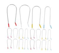 FIXOSHEE 32 Pcs Electric Hot Roller Clips Replacement U-shaped Hair Curling Pins for Heated Rollers Secure Grip Styling Clamps for Versatile Curl Types and Safe Fast Heating Hair Curlers