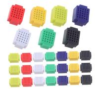 FIXOSHEE 35pcs Mini Solderless Breadboard Kit Blank Pcb Circuit Boards for DIY Electronics Projects Control Test Proto Shield Distribution