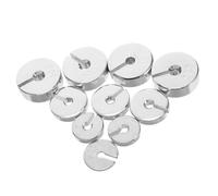 FIXOSHEE 35pcs Precision Hooked Calibration Weight Set for Science and Physics Laboratory Work Accurate Measurement Weights for Educational and Research Experiments in Mechanics and Force