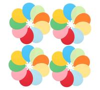 FIXOSHEE 36pcs Balloon Paper Cutouts Bulk Pack Handcut Balloon Shapes for Classroom Bulletin Board Carnival Birthday Party Decorations Versatile Wall Art for Large Spaces