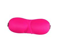 FIXOSHEE 3d Contoured Sleep Mask Night Blindfold Eye Cover Breathable Light Blocking for Travel Work Sleeping Rest Rosy