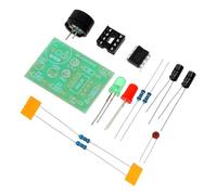 FIXOSHEE 3pcs Astable Multivibrator Electronics Training Kit Dual Flash LED Circuit DIY Soldering Practice Board Educational Electronic Components for Skill Development and Learning
