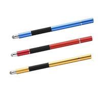 FIXOSHEE 3pcs Capacitive Stylus Pen for Tablet Smartphone with Fine Conductive Cloth Tip Glove-friendly High Sensitivity Drawing Tool Suction Accessory Smooth Precise Touchscreen Writing