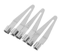 FIXOSHEE 3Pcs Car Bumper Welding Smoothing Tool Set with Triangle Soldering Iron Tips Polymer Welder Accessories for Auto Body Repair and Plastic Welding