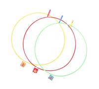 FIXOSHEE 3pcs Diving Rings Swimming Pool Underwater Training Game for Fun Social Interaction and Swimming Skill Development