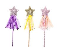 FIXOSHEE 3pcs Fairy for Boys and Girls Star-shaped for Halloween Birthday Parties Cat Teasing Fun Lightweight Portable Boy Girl's Plaything