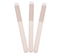 FIXOSHEE 3Pcs Lip Brush with Handle Makeup Brushes for Lipstick Concealer Application Soft Round Tips for Natural Makeup Portable Cosmetic Tool for Women and Travel Use