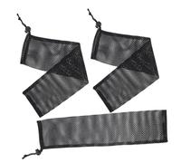 FIXOSHEE 3Pcs Nylon Mesh Bird Feeder Bags with Drawstring Tear-resistant Hanging Wild Bird Food Storage Sacks Portable and Easy to Clean Outdoor Seed Feeders for Garden