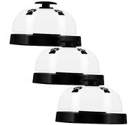 FIXOSHEE 3Pcs Pet Training Bells Durable Material Loud Ringing for Potty Training Communication Tool for Dogs Puppies Lightweight Design for Easy Use