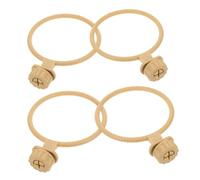 FIXOSHEE 3pcs Plastic Bird Cage Stand with Easy Assembly and Quick Clean Surface Compatible with Canaries Budgies Parakeets Lovebirds Versatile Perch Holders for Birdcages