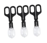 FIXOSHEE 3pcs Reptile Feeding Clip Plastic Clamp for Pet Insect Raising with Cleaning Function Sturdy Lightweight Tweezer Tool Suitable for Feeding and Hygiene in Terrariums