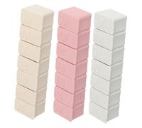 FIXOSHEE 3Pcs Weekly Pill Storage Case Portable Push-Button Medicine Organizer with Single Row Compartments for Travel and Daily Use White Pink Apricot Colors