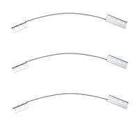FIXOSHEE 3pcs Window Falling Device Safety Chains for Casement Windows Durable and Easy to Install Suitable for Aluminum and Frames
