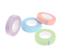 FIXOSHEE 4 Rolls Breathable Eyelash Grafting Tape Non-woven Lash Extension Tape for Female Safe Comfortable Adhesive for Lower Lash Securing and Eyelid Protection During Eyelash Application