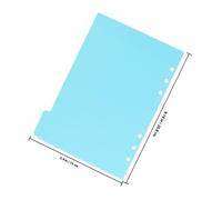 FIXOSHEE 4 Sets Notebook Index Dividers with Colored Tabs Page Separators for Binders and Notebooks Multi-Color Binder Dividers for Organized Reports Research and Presentations