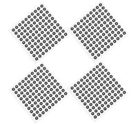 FIXOSHEE 4 Sheet Reflective Scanner Positioning Targets High Precision Diffuse Reflection Markers for Industrial Design Medical Research and Animation Scanning Tracking Dots