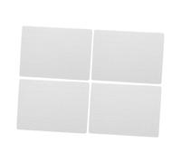 FIXOSHEE 4 Sheets Blank Jigsaw Puzzle Boards for DIY Sublimation Heat Transfer Crafts White Paper Puzzles for Artistic Expression Mindful Engagement and Custom Decorative Projects