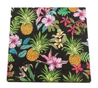FIXOSHEE 40pcs Hawaiian Tropical Pineapple Napkins Floral Printed Cocktail Napkins Decorative for Luau Party Birthday Wedding Aloha Celebration