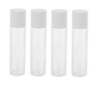 FIXOSHEE 4pcs 150ml Travel Size Lotion Bottles Leak Proof Refillable Toiletry Containers Suitable for Travel, Portable Skincare Liquid Dispensers for Flights and Daily Use