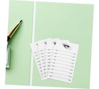 FIXOSHEE 4pcs Acrylic Eyelash Display Board Lash Holder Tray for Eyelash Extension Grafting False Makeup Tools