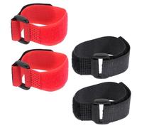 FIXOSHEE 4pcs Adjustable Rooster Anti-hook Collars for Poultry Nylon Chicken Neck Rings Noise-reducing Neck Belts for Farm Chickens Ducks Geese Prevent Crowing Disturbance